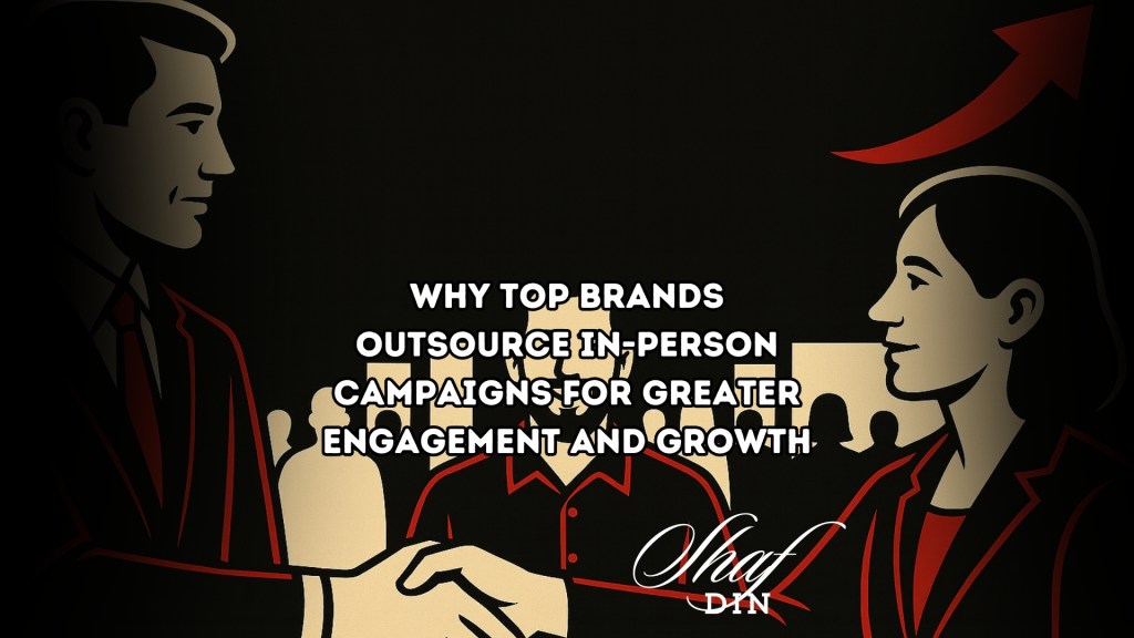 Why Top Brands Outsource In-Person Campaigns for Greater Engagement and&nbsp;Growth